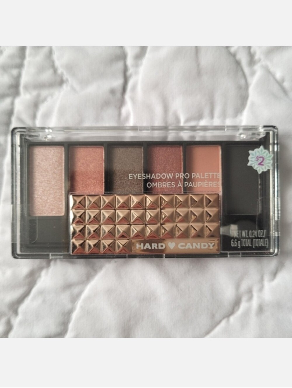 3/$15 🌸 Hard Candy Look Pro! Rose Gold Eyeshadow Palette